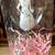 HAND PAINTED BRIDE WINE GLASS 2 thumbnail