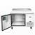 Atosa MPF8201GR 44 inch Pizza Prep Table Restaurant Equipment 5 thumbnail