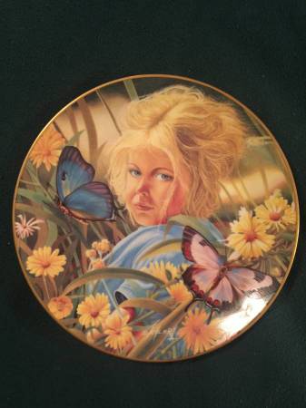 Hackett American collector's plate Special Moments "April" 1982 1