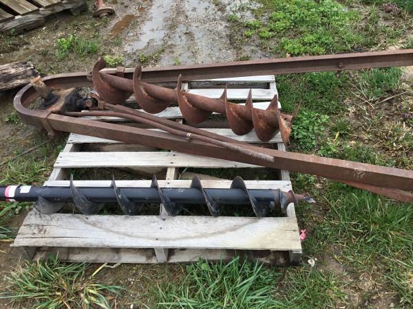 Farmall Cub Post Hole Digger / Augers 1