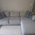 Plush Grey Sectional with pillows 2 thumbnail