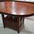 Extendable Round Dining Table with Storage 2 thumbnail