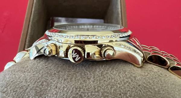 MICHAEL KORS WOMENS ELEGANT WATCH MK5835 Michael Kors MK 5835 Unisex Chronograph Date Watch - jewelry  main image 2