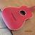 Regal ukulele, Solid Birch, Red & White 3 thumbnail