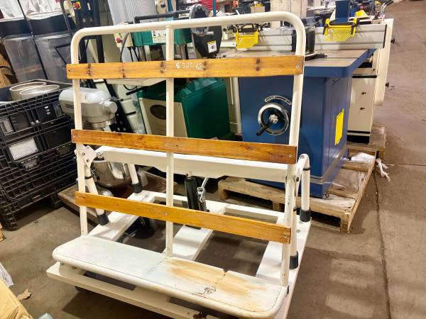 JET hydraulic material handling cart 1