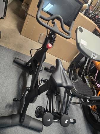 Peloton exercise bike 1