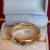 14K Solid Gold Diamond Pattern Wedding Ring size 9. 7 thumbnail