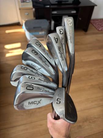 MacGregor MCX Iron Set 2-SW ( No 7 Iron), Reg. Flex Shafts 1
