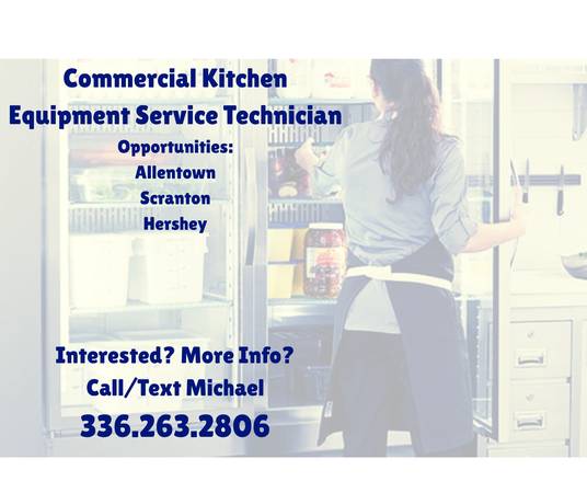 "Cold Side" Commercial Kitchen Equipment Tech 1