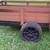 UTILITY TRAILER 8 FT. X 4 FT./ REMOVABLE WOOD SIDES/ 2" BALL 2 thumbnail