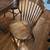 Dining table, chairs, lighted hutch cabinet 6 thumbnail