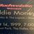 EDDIE  MONEY  autographed framed 1999 concert poster-Budweiser sponsor 2 thumbnail