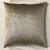Brand New Metallic Silver-Taupe Throw Pillows 2 thumbnail