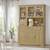 74.2'' Tall Kitchen Pantry Cabinet with Glass Doors, Large Hutched Sto 2 thumbnail