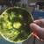 Chinese Spinach Green Jade Bowl + Stand 5.25x2" 5 thumbnail