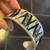 Sterling Silver Cuff with Mother of Pearl (from Mexico)  Small size 4 thumbnail