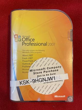 Microsoft Office Professional 2007 Software for PC 1