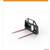 NEW HAY SPEAR FOR SKID STEER -HEAVY DUTY DOES SQUARE BALES 1 thumbnail