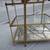 2 tier side table (sofa table) metal and glass and mirror 8 thumbnail