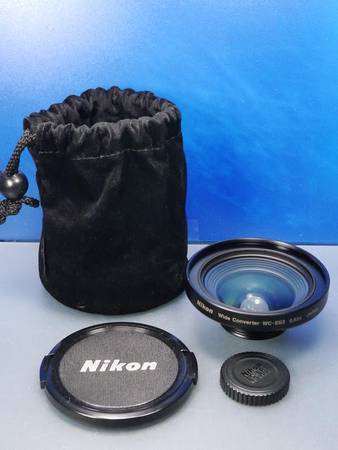 Nikon Wide Converter Camera Lens WC-E63 0.63x JAPAN 1