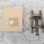 /// VTG MINIATURE BRASS BAMBOO STYLE EASEL - ITALY  w/PICTURE \\\ 4 thumbnail