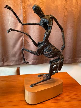 Steel Sculpture, "Persuader" by Homer Matthews Milwaukee artist 1