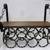 Vintage Wrought Iron Wine Rack and Serving Table 5 thumbnail