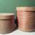 Vintage Round Wooden Cheese Boxes 1 thumbnail