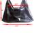 Imported from France - New Black Leather handbag with Croc Embossing 5 thumbnail