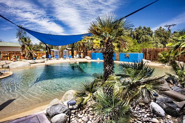 $30 / 400ft2 - Acampar bajo los cielos desérticos: muchas comodidades. reapertura de temporada (Desert Edge)63981525972866120
