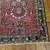 organic - veggie dyes 1930's era Antique SAROUK rug 2 thumbnail