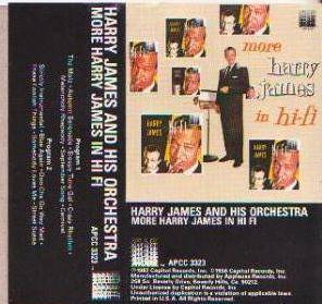 7 Harry James And His Orchestra Vintage Albums on used cassettes