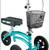 KneeRover Jr Knee Scooter (Coastal Teal) 4 thumbnail