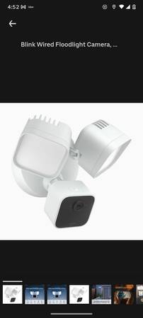 BLINK Security Camera w/ Floodlights BRAND NEW!! 1