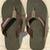 NEW Men's HAVAIANNAS Sz. 12 Flip Flops Sandals, Waterproof, Brown-Gray 5 thumbnail