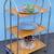 Vintage 3 tier folding tea trolley/bar cart 1 thumbnail