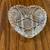 American Brilliant Cut Crystal, Heart Dish, Candy Dish, Trinket Dish 4 thumbnail