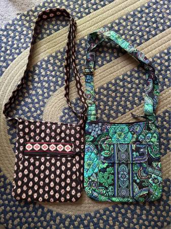 Vera Bradley crossbody purses. $25 each. 1