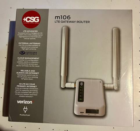 CSG m106 LTE Cellular Gateway Router 1