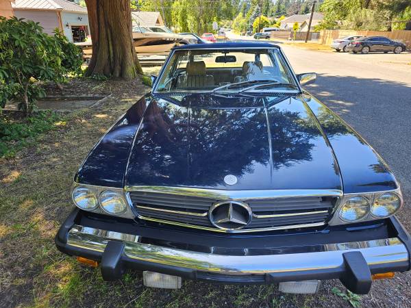 1983 Mercedes Benz 380sl convertible - $13,000 (Seattle)63654705357185122