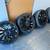 20’ Inch Tesla Model 3 Uberturbine Rims Satin Black Hankook EV Tires 1 thumbnail