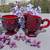 Avon Cape Cod Ruby Red Butter Dish, Gravy Boat, Salt & Peppers & Sugar Bowl & Cr 6 thumbnail