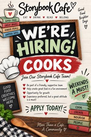 Cook wanted 1