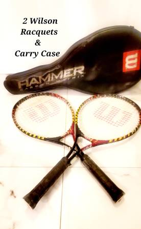 Tennis Anyone? Starter 2 Racquets and Carry Case 1