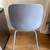 Dusty Blue Casual Dining Modern Side Chair (Metal Frame) Greyish 3 thumbnail