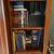 Real Wood Walter E Smithe Enclosed TV Cabinet for 70-75” TV with Bookshelves 3 thumbnail