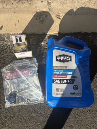 Need upstream O2 sensor replaced and oil change 1