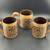 Set of 3 Vintage Pottery Mugs by NY Artist Carol Adamec Marsham 2 thumbnail