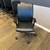Allseating Zip Mmmid-back Executive Chair in Black Vinyl with Chrome Base Rollin 2 thumbnail