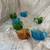 Vintage :LE Smith Glass Glass Trinket Dishes (each $25 )~ Set of 10 3 thumbnail
